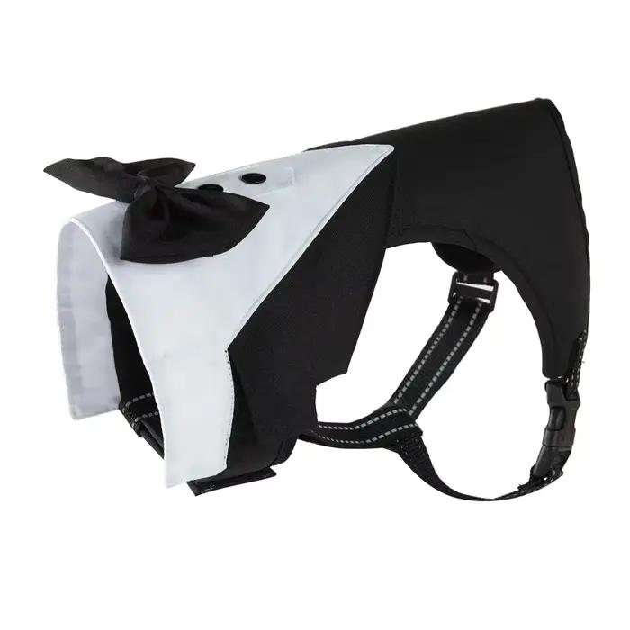 Harnais de smoking pour chien, réglable, sans traction, pour petits, moyens et grands chiens, Costum