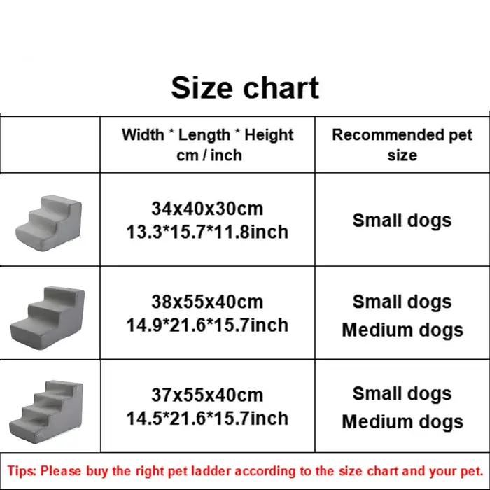 Escaliers pour animaux de compagnie jouets chat chien échelle 2 3 4 marches escaliers pour chiens ch