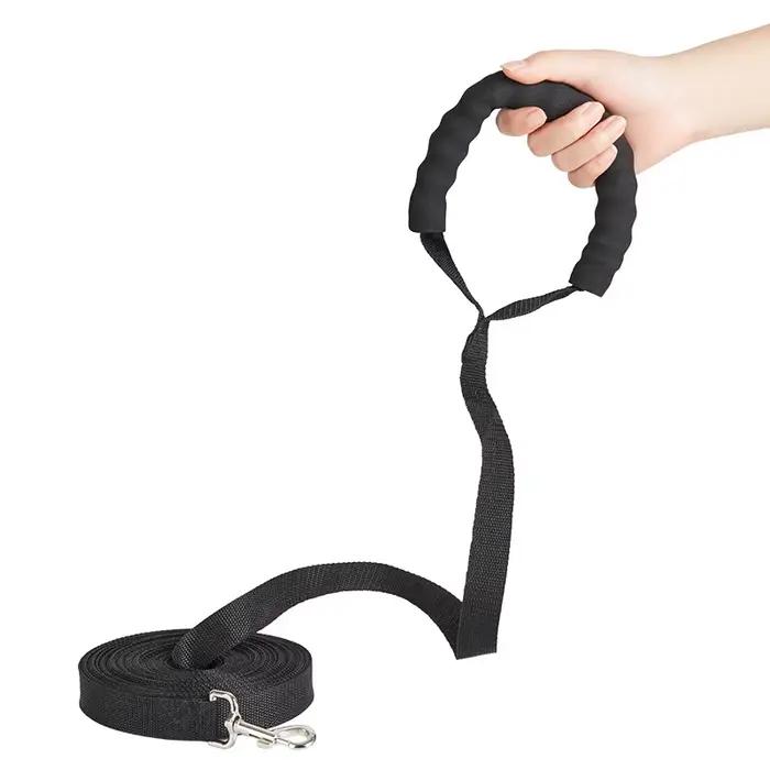 Longue corde en nylon pour chien, entraînement de rappel, laisse pour animaux de compagnie de 3m 6m 