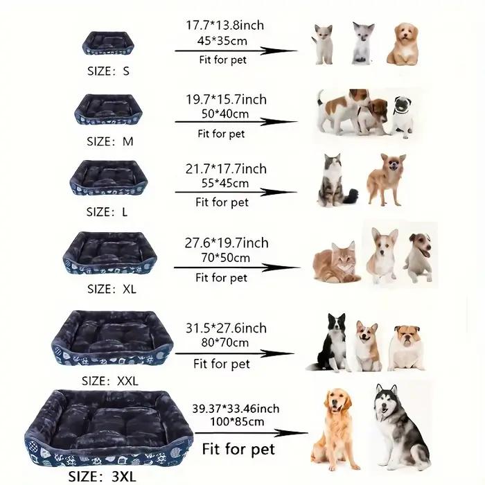 Lit pour chien, canapé, tapis d'hiver, produits pour animaux de compagnie, accessoires pour chiens, 