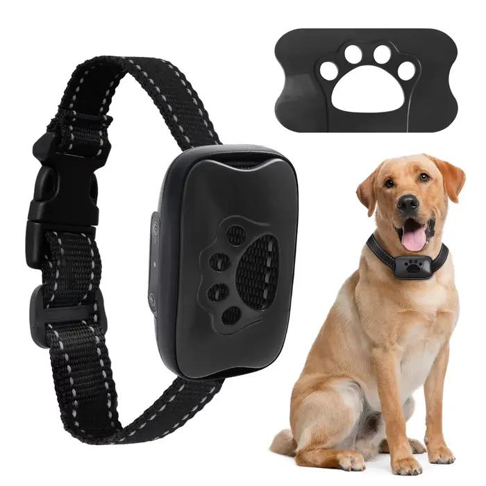 Nouveau dispositif Anti-aboiement chien de compagnie USB Rechargeable chiens collier d'entraînement 