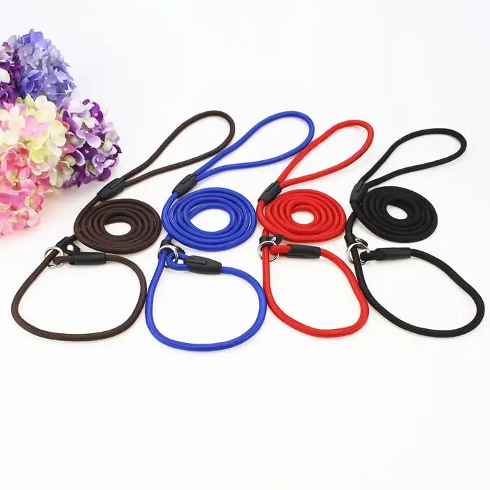 Qualité chien laisse corde en Nylon réglable entraînement plomb chien laisse chien sangle corde Trac
