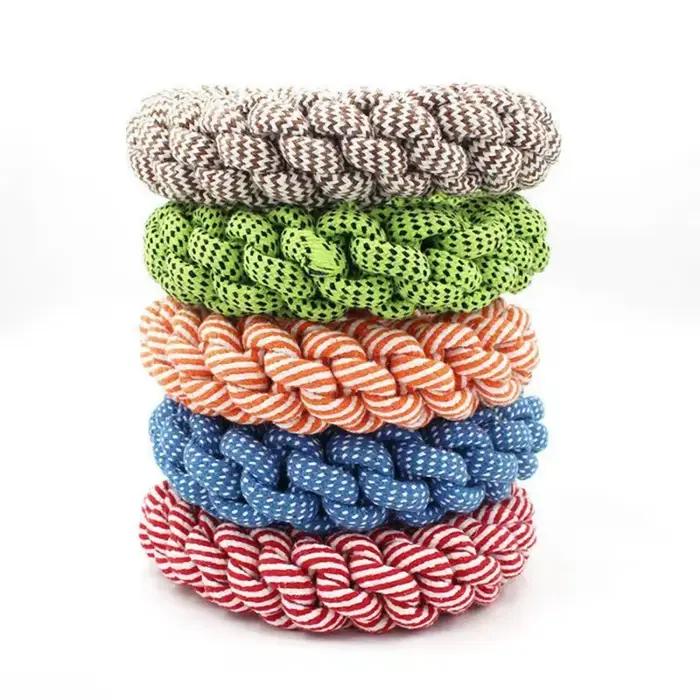 Jouets en corde pour chien de compagnie, jeu Durable résistant aux morsures à mâcher, jouets pour an