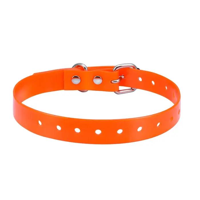 Collier réfléchissant jaune en TPU pour chien, colliers pour animaux de compagnie, pour petits, moye