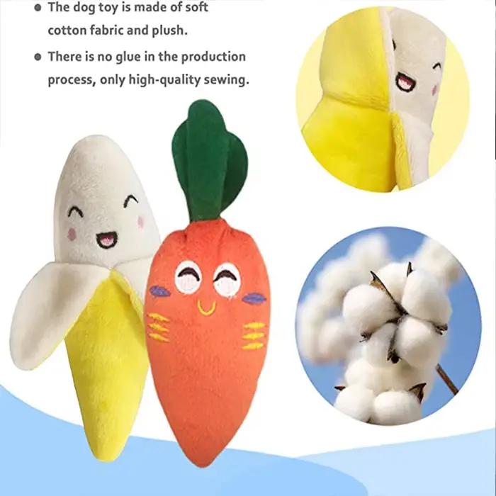Jouets grinçants en peluche pour chiot, 1 pièce, pour petits et moyens chiens, masticateurs agressif