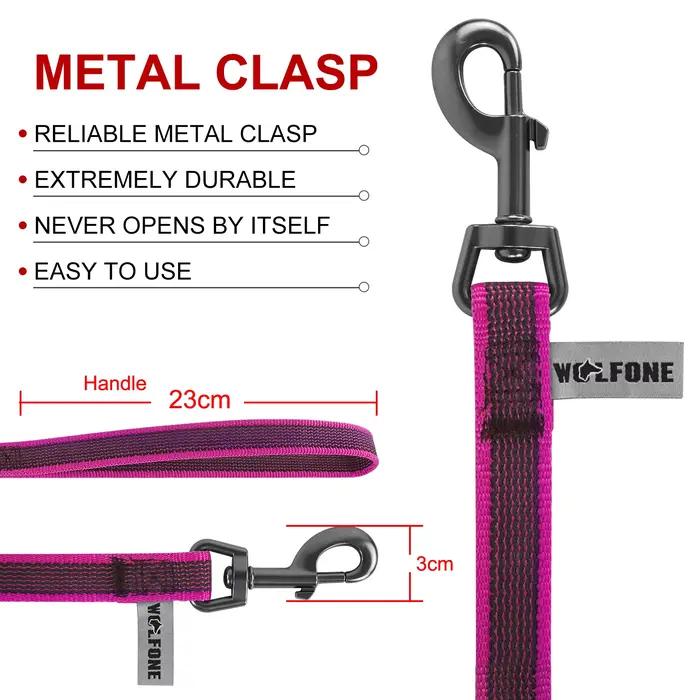 Laisse pour chien mi-petite et longue en Latex et soie, 5M/10M/15M, entraînement facile et pratique,