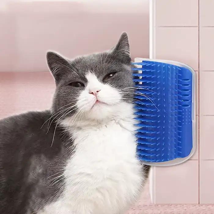 Masseur pour chats, matériau PP, articles pour animaux de compagnie, brosse pour enlever les cheveux