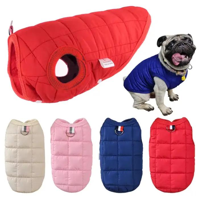 Veste d'hiver en coton pour animaux de compagnie, vêtements chauds pour chiens, manteau pour chiots,