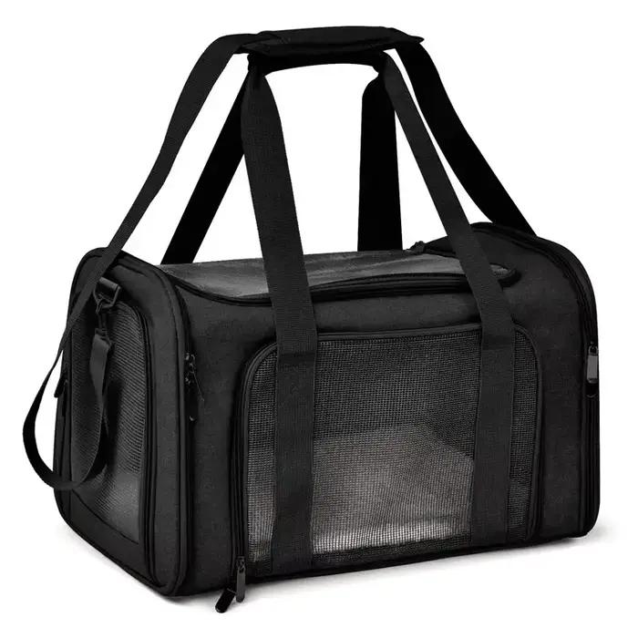 Sac de transport pour animaux de compagnie, sac à dos ventilé sur le côté, sacs de transport pour ch