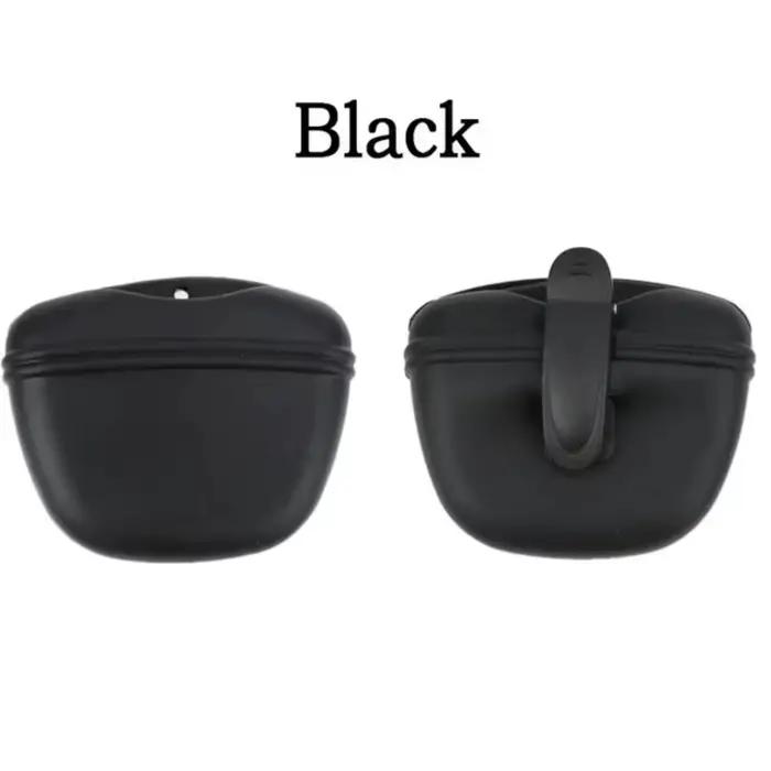 Sac de formation pour chien portable en silicone de qualité alimentaire avec sac de friandises et di