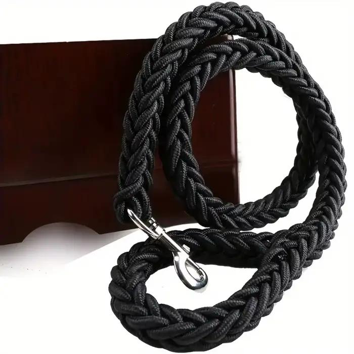 Laisse pour chien pour un entraînement efficace et des promenades confortables, tresse robuste et du