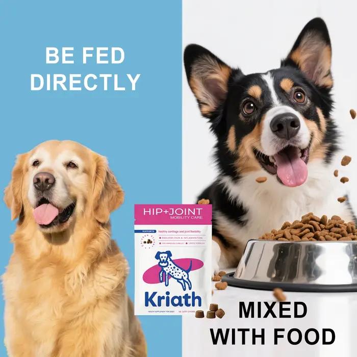 Complément alimentaire pour chiens, comprimés à mâcher, soin du cartilage, renforcement immunitaire,