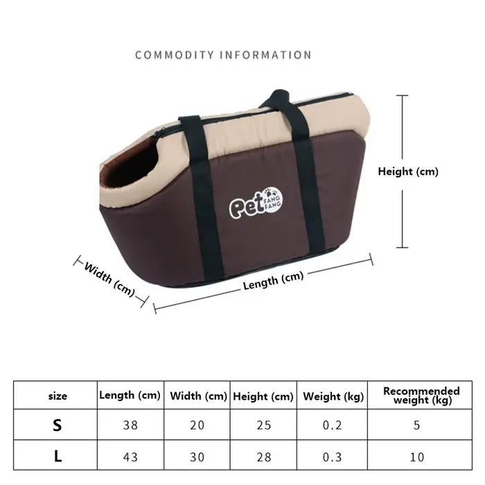 Sac à Dos Portable et Confortable pour Animaux de Compagnie, Fournitures de Randonnée en Plein Air p