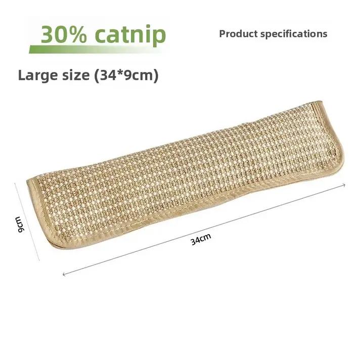Coussin de jeu et griffoir pour chat pour le jeu individuel et l'interaction intime, pour garder vot