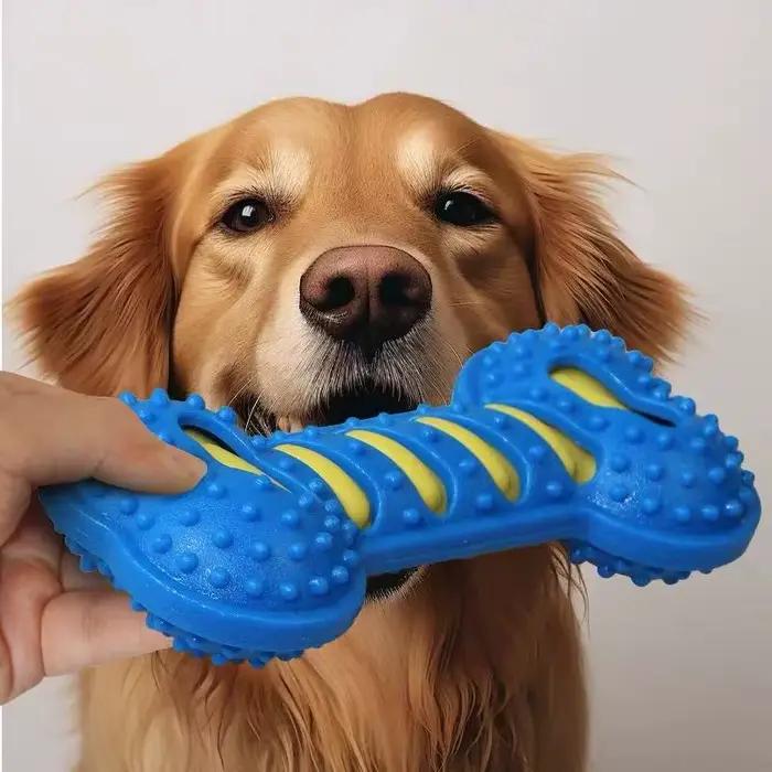 Jouets à mâcher pour chien, jouet en caoutchouc, résistant aux morsures, bâton interactif pour chiot