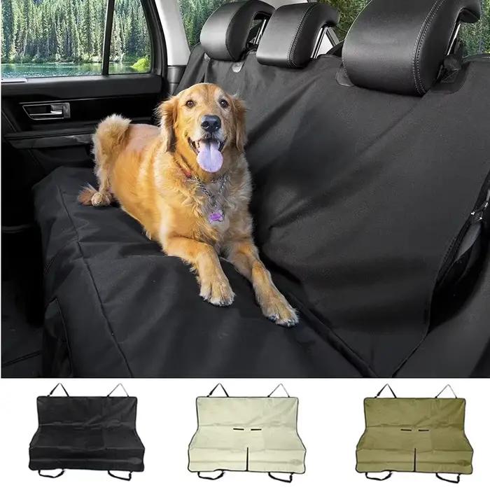 Housse de siège de voiture imperméable pour chien, tapis de coussin de siège arrière pour animaux de