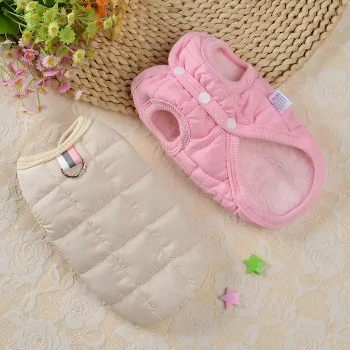 Veste d'hiver en coton pour animaux de compagnie, vêtements chauds pour chiens, manteau pour chiots,