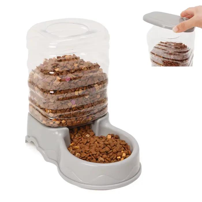 Nouveau Fournitures pour animaux de compagnie chat alimentation chien distributeur de nourriture man