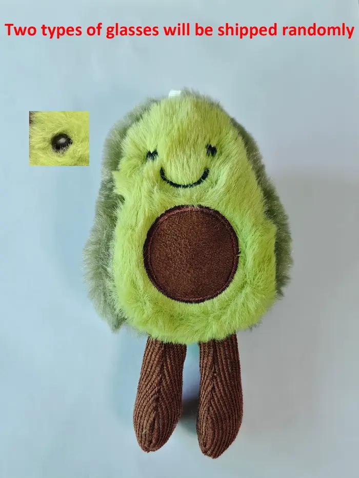 Un joli jouet en peluche avocat pour animaux de compagnie, adapté à la compagnie quotidienne des chi