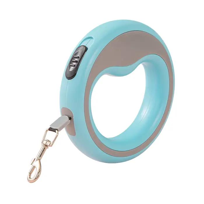 Laisse rétractable automatique pour chien, 250cm/98,43 pouces, pour entraînement en plein air, pour 