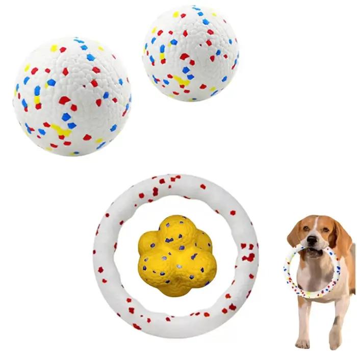 Jouet pour chien de compagnie, balle Super résistante aux morsures, balle légère à mâcher ETPU, joue