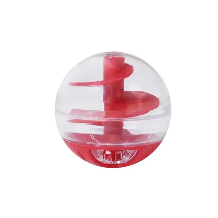 Boule en spirale pour fuite de chat, jouets éducatifs, entraînement aux morsures résistantes, jeu à 