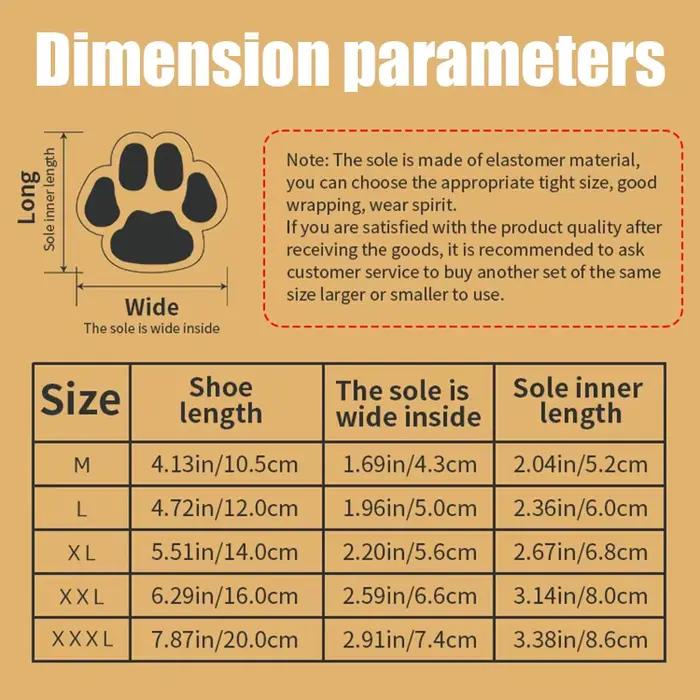 Fournitures pour animaux de compagnie, chaussures pour chiens, Protection des pattes de chien, botte