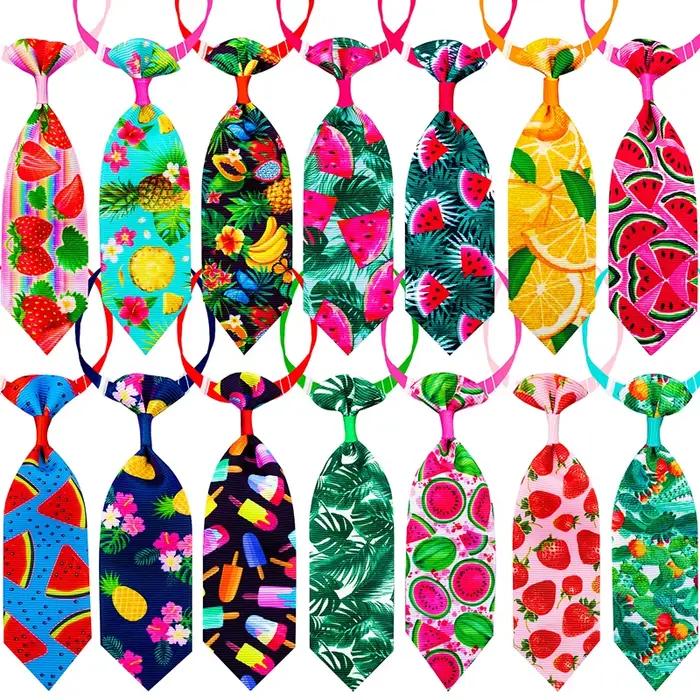 50/100 pièces accessoires pour chiens petits chiens cravates fournitures pour animaux de compagnie c