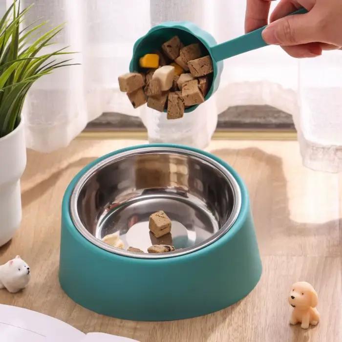 Mangeoire pour chien anti-renversement, grande capacité, protection du cou, bol pour chat durable en