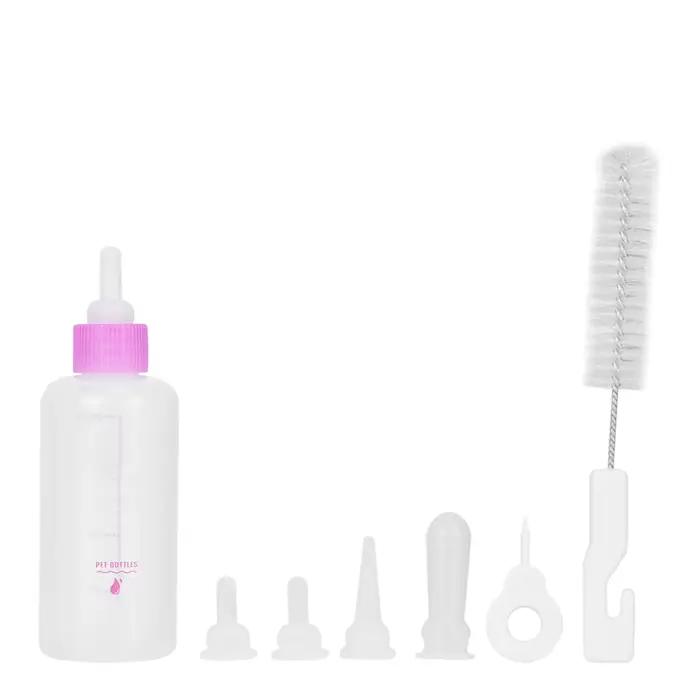Ensemble de biberons pour animaux de compagnie, lait, kit de soins infirmiers, chiot, chaton, petit 