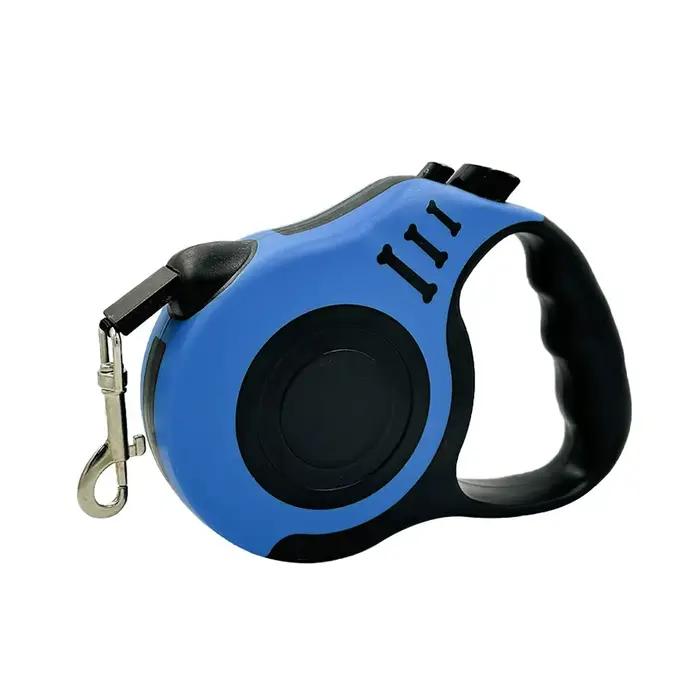 Laisse rétractable pour chien, laisse d'extérieur pour animaux de compagnie, corde tressée en Nylon 