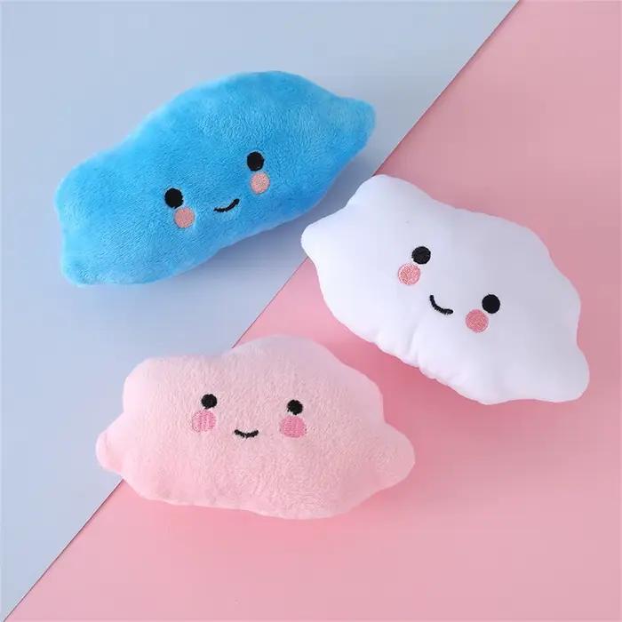 4 pièces/paquet jouet en peluche pour animaux de compagnie drôle jouet à mâcher pour animaux de comp