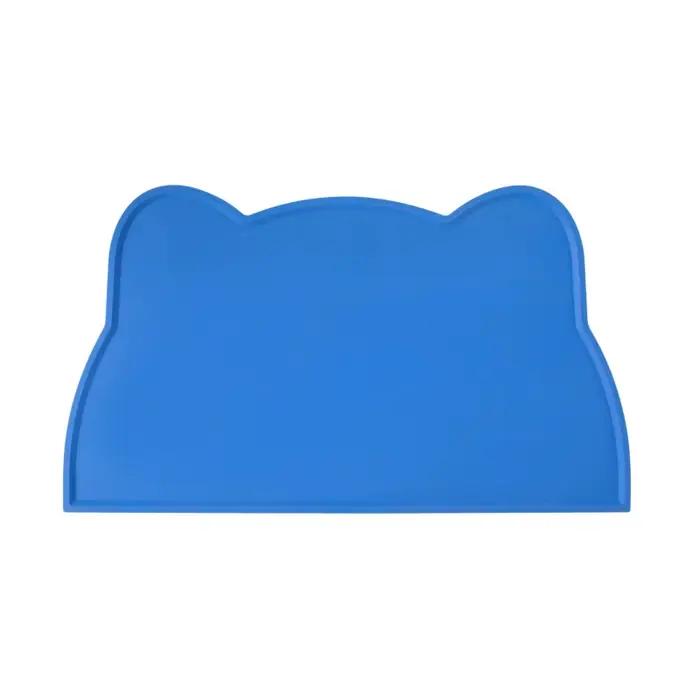Tapis d'alimentation antidérapant en silicone de qualité alimentaire pour animaux de compagnie, faci