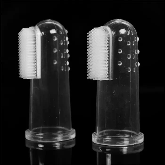 Brosse à dents super douce pour animaux de compagnie, brosse pour chien en peluche, outil pour la ma