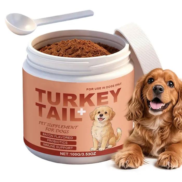 Compléments pour la peau et le pelage des chiens 100g – Soulagement des démangeaisons pour peaux sèc