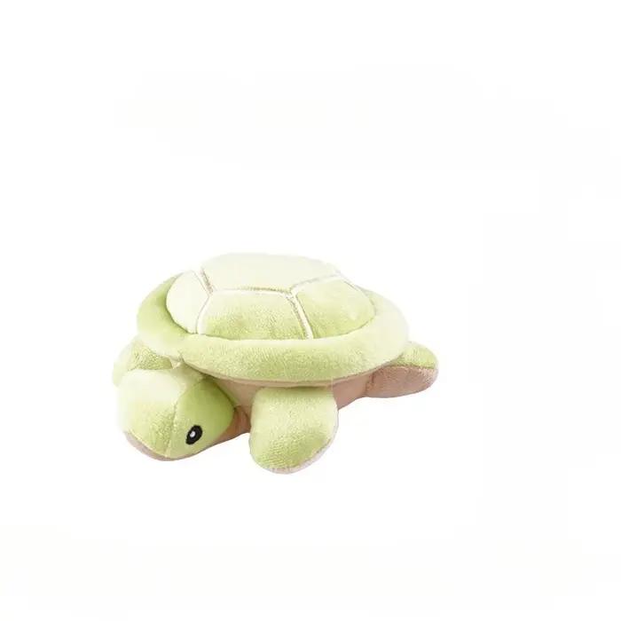 Jouet à mâcher pour chien, tortue en peluche, jouet interactif qui couine, résistant aux morsures, j