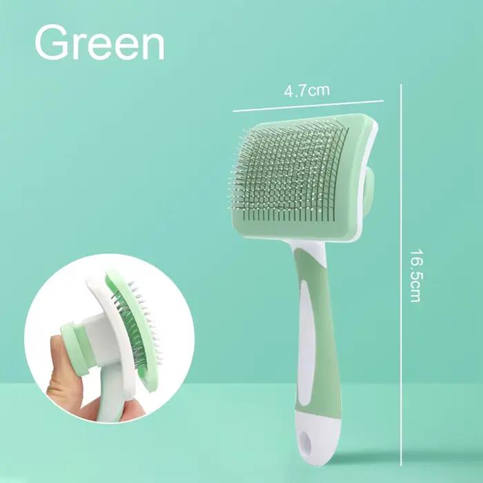 Peigne de perte de poils d'animaux, brosse de toilettage pour chiens et chats, cheveux longs, brosse