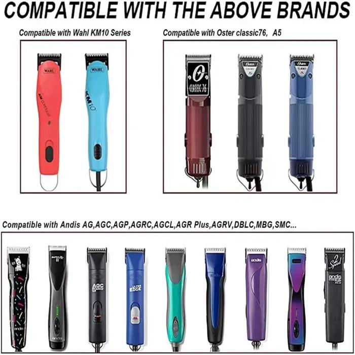 Lame de rechange professionnelle pour tondeuse pour animaux de compagnie, 3F 4F 5F 7F, A5, adaptée à