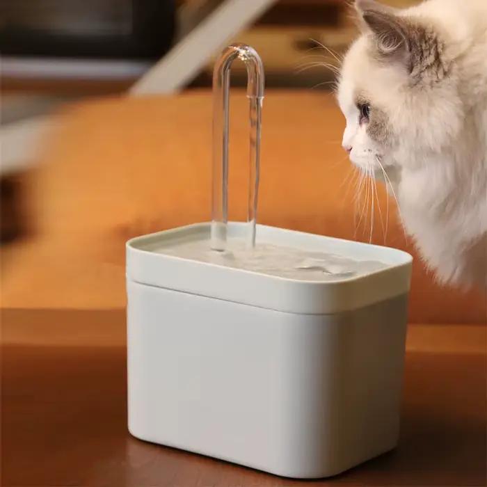 Fontaine d'eau Ultra silencieuse pour animaux de compagnie, filtre automatique, distributeur d'eau é