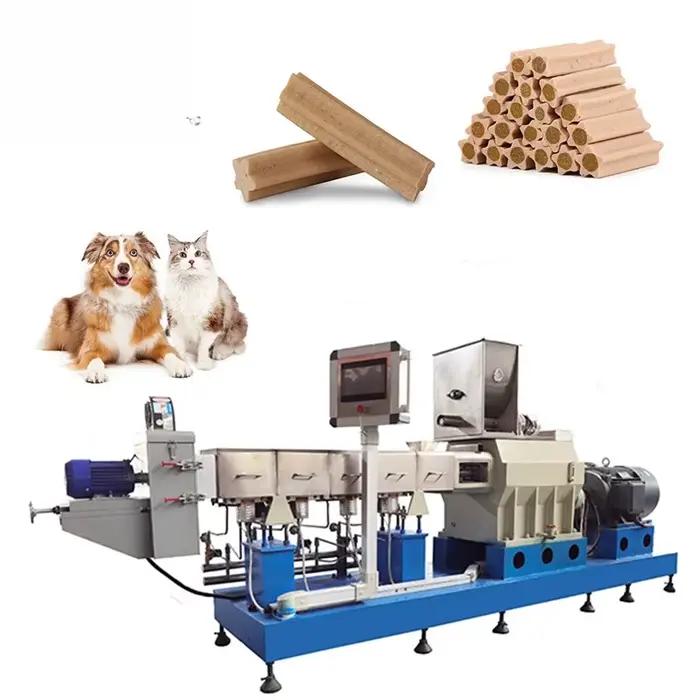 Machine de fabrication de friandises pour animaux de compagnie de haute qualité, ligne de production