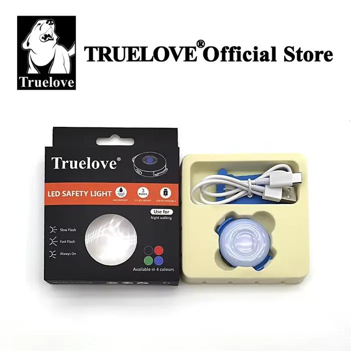 Truelove lumière LED USB Rechargeable Flash chien 3 Modes d'éclairage IP65 étanche rend vos chiens b