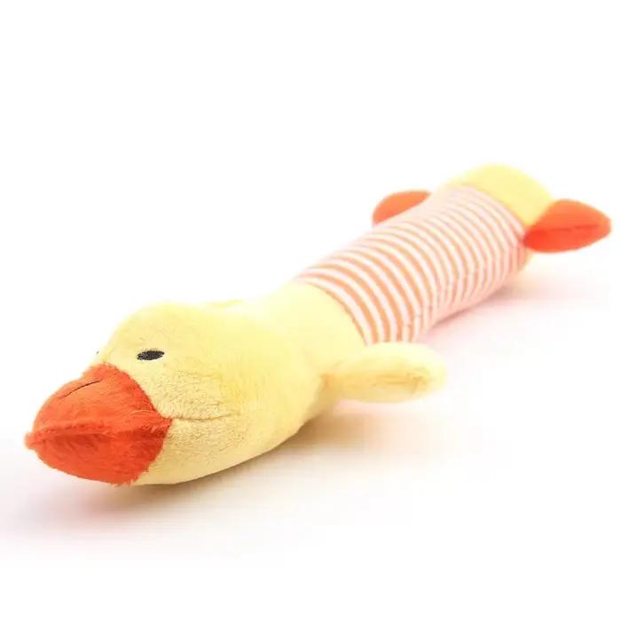 Jouet en peluche couineur pour animaux de compagnie, jouet sonore drôle, molaire à mâcher durable, c