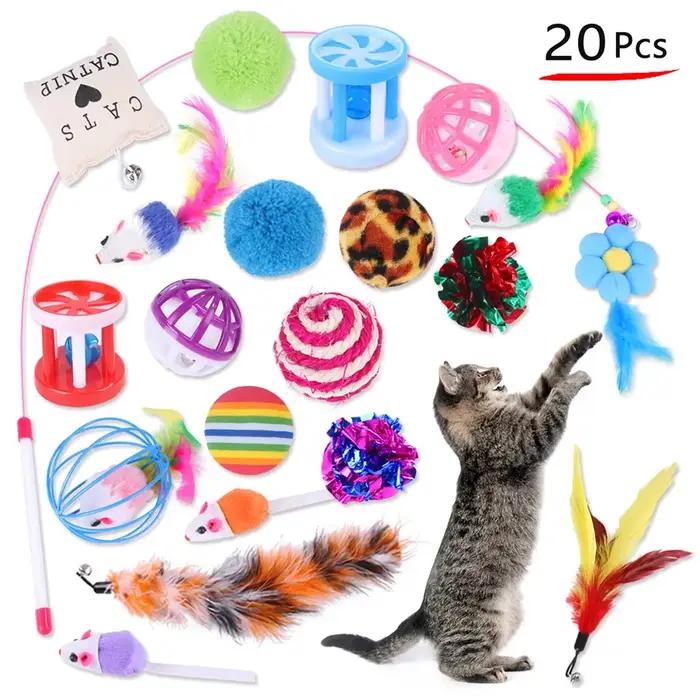 Jouets de variété pour chat, jouet pour chat, jouet pour chat, anciers de chat drôle, souris en sisa