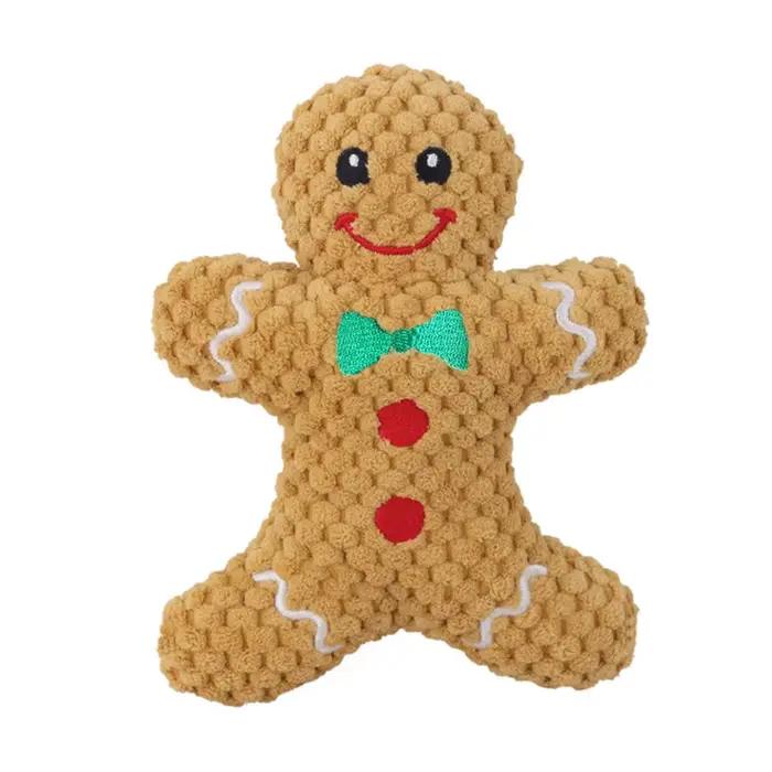 Jouets de noël en peluche pour chiens, pour grands et petits chiens, produits pour animaux de compag