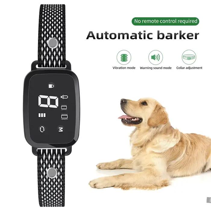 Collier Anti-aboiement existent pour Chien PupMED, Étanche, Rechargeable, Efficace, Entraînement, Do