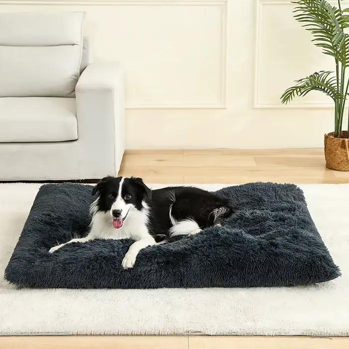 Lits doux pour chiens, maison en peluche longue et douce, meilleur lit pour chiens, panier, produits