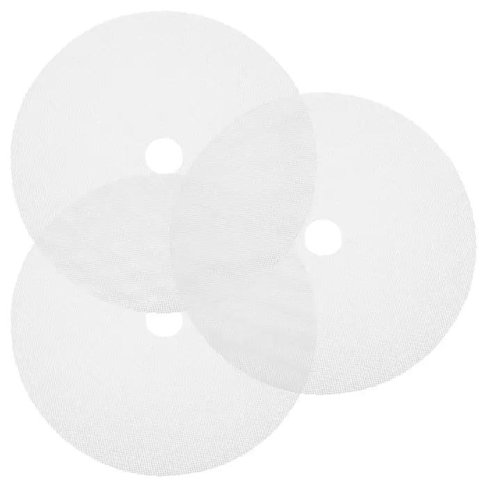 Feuilles de vaccage Alimentaire Rondes en Silicone, Tapis de vaccage, Doublures de Fruits, Polymères