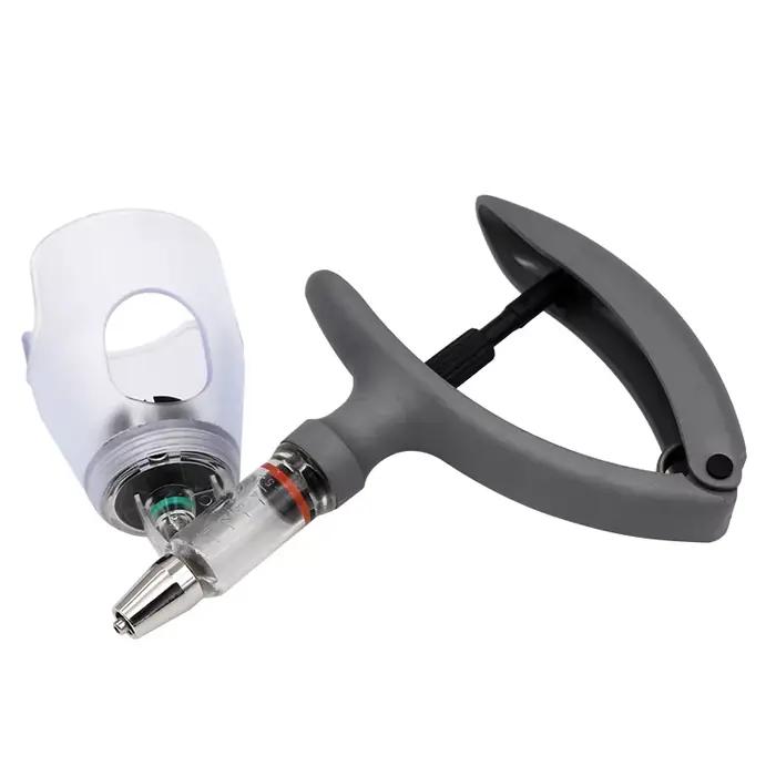Seringue vétérinaire pour animaux de 2Ml/5Ml, injecteur de vaccin continu réglable pour poulet, coch