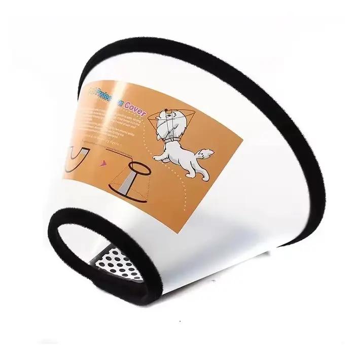 Collier élisabéthain pour animaux de compagnie, Anti-morsure, pour chiens et chats, anti-léchage méd