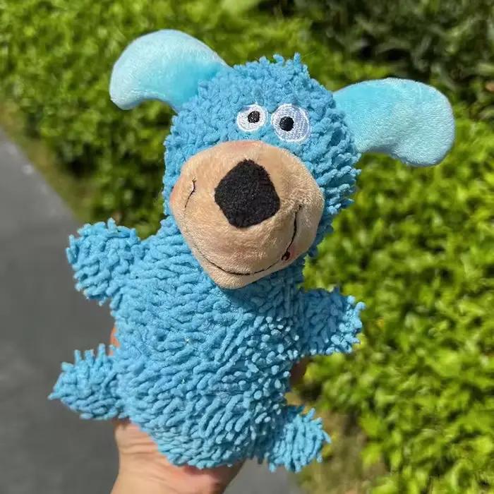 Jouet en peluche durable pour chien, interactif, résistant aux morsures, poupée en peluche pour soul